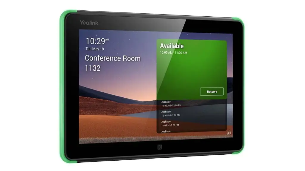 [RoomPanel] Yealink RoomPanel for Microsoft Teams